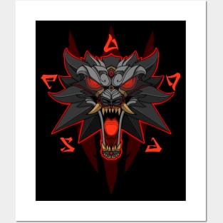 Oni White Wolf Posters and Art